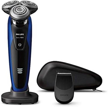 PHILIPS【日本代購】飛利浦 電動刮鬍刀 9000系列 迴轉式 S9186A/12