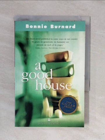 【書寶二手書T1／原文小說_XSX】A Good House_Bonnie Burnard