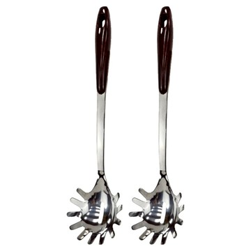 黃軍撈麵杓 J347  2個  32.6 x 7.8cm