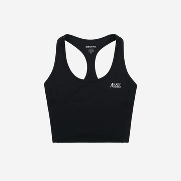 Sporty & Rich SR Runner 白色徽標運動背心 - XS