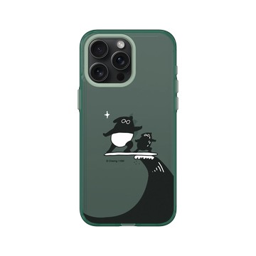 iPhone 15 Pro Max Clear 憂墨綠 - 馬來貘 Laimo - Surfing