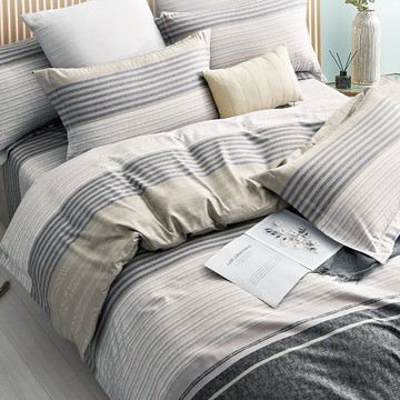 LoveCity 寢城之戀 40支萊賽爾天絲 兩用被床包組 台灣製  1組  紳士品格  單人