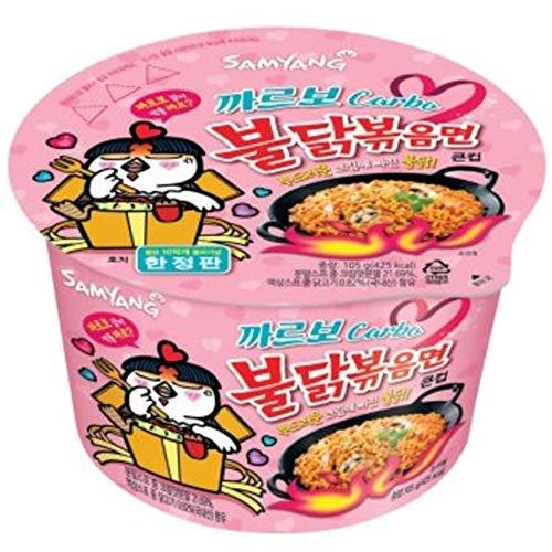 三養 SAMYANG ぶるだっく炒め麺 カップ 105g (カルボ)