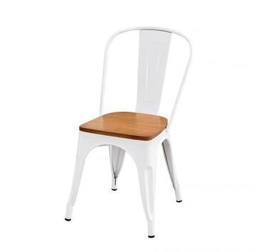 《CHAIR EMPIRE》CH0114 實木咖啡廳餐椅/工業風 現代簡約休閒餐椅/靠背餐椅/公園餐椅/網紅咖啡餐椅/佳用餐椅/實木坐墊