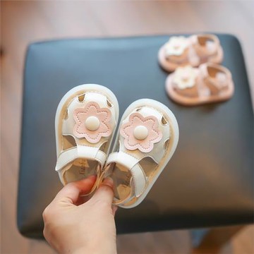 嬰兒涼鞋女夏季0一1歲軟底學步鞋女寶包頭嬰幼兒鞋子小寶寶公主鞋