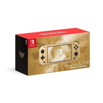 【Nintendo 任天堂】NS Switch Lite 海拉魯特仕版主機 台灣公司貨 快速到貨
