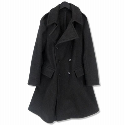 未使用 ANATOMICA アナトミカ 18AW CD LONG COAT フランス製 シェットランドウール CD ロングコート ブラック 黒 M  メンズ 中古 20010780 | LINEブランドカタログ