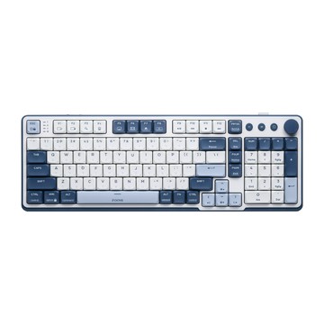 irocks K107R 無線 三模 矮軸 機械鍵盤 海灣藍 (支援MacOS) 廠商直送