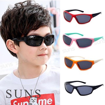 【SUNS】偏光兒童墨鏡 運動休閒TR太陽眼鏡 抗UV(16736)