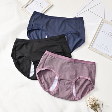 雪蕾兒 竹炭紗抑菌生理褲