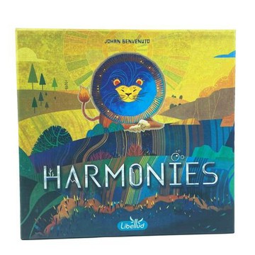 harmonies和睦相處棋盤游戲和諧全英文版朋友聚會對抗卡牌策略游