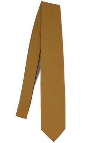 SANDRO - pointed-tip cotton tie - men - Cotton - One Size - Neutrals