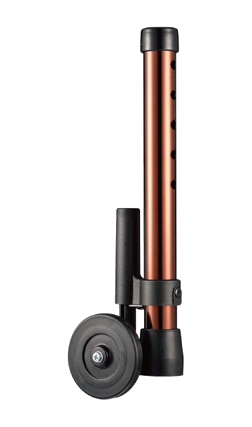 光星NOVA 助行器配件-下壓式止滑套管+三吋輪(2支1組)