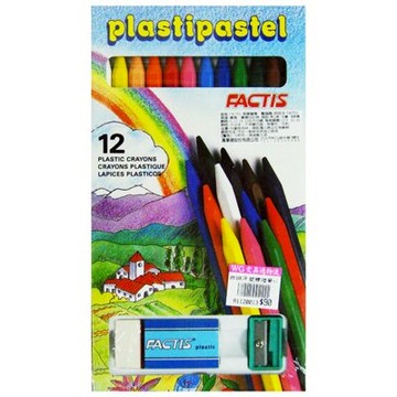 【文具通】西班牙塑膠腊筆12C A1120013【APP滿額下單10%點數(單一帳號最高5000點)】1/31止