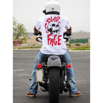 美式復古機車俱樂部街頭朋克重金屬骷髏頭搖滾樂隊阿美咔嘰重磅男