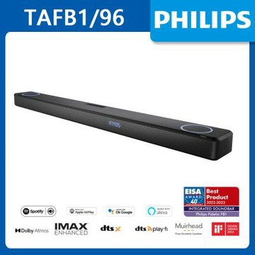 PHILIPS飛利浦 7.1.2聲道 重低音聲霸喇叭 TAFB1/96 天空聲道