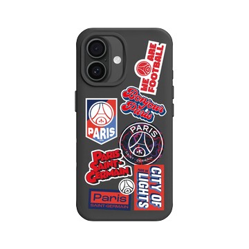 iPhone 16 SolidX 黑 - PSG - Paris Saint-Germain - Stickers