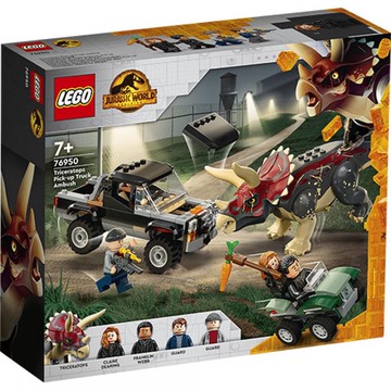 樂高 LEGO - 樂高積木 LEGO《 LT76950 》Jurassic World 侏儸紀世界系列 - Triceratops Pick-up Truck A...