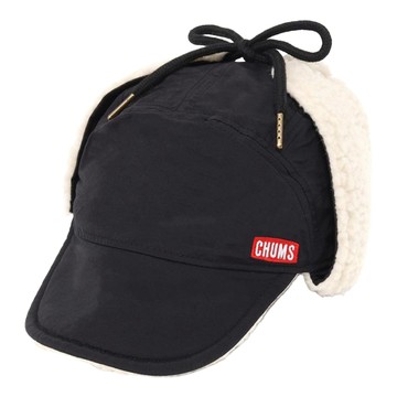 CHUMS Camping Boa Russian Cap 飛行保暖帽  黑色  頭圍58~60cm