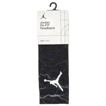 NIKE 耐吉 JORDAN 喬丹 FURY GRAPHIC Dri-FIT 運動頭帶  one size  黑灰白  1條
