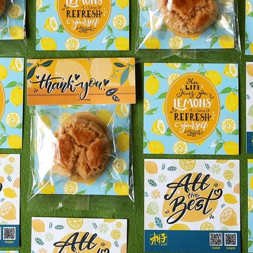 【香港製造】檸檬人生 散水回禮小禮物 小包裝手工糖