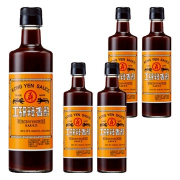 KONG YEN 工研 辣香醋320ml  320ml  5入