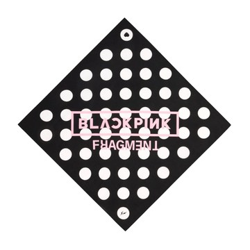 AirRoom 2025AW BLACKPINK FRAGMENT Bandana 聯名 藤原浩 閃電 粉墨 方巾 手帕