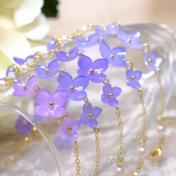 紫陽花手鍊【紫陽花之淚】