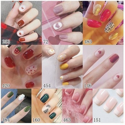 在庫限り ネイルチップ 大人 オシャレデザインネイルチップ ネイルパーツ つけ爪 パーティー用 貼り付けタイプ スパンコール付き 上品風ネイルチップ Sarozambia Com