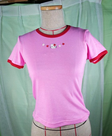 【震撼精品百貨】Hello Kitty 凱蒂貓 運動衫 粉 震撼日式精品百貨