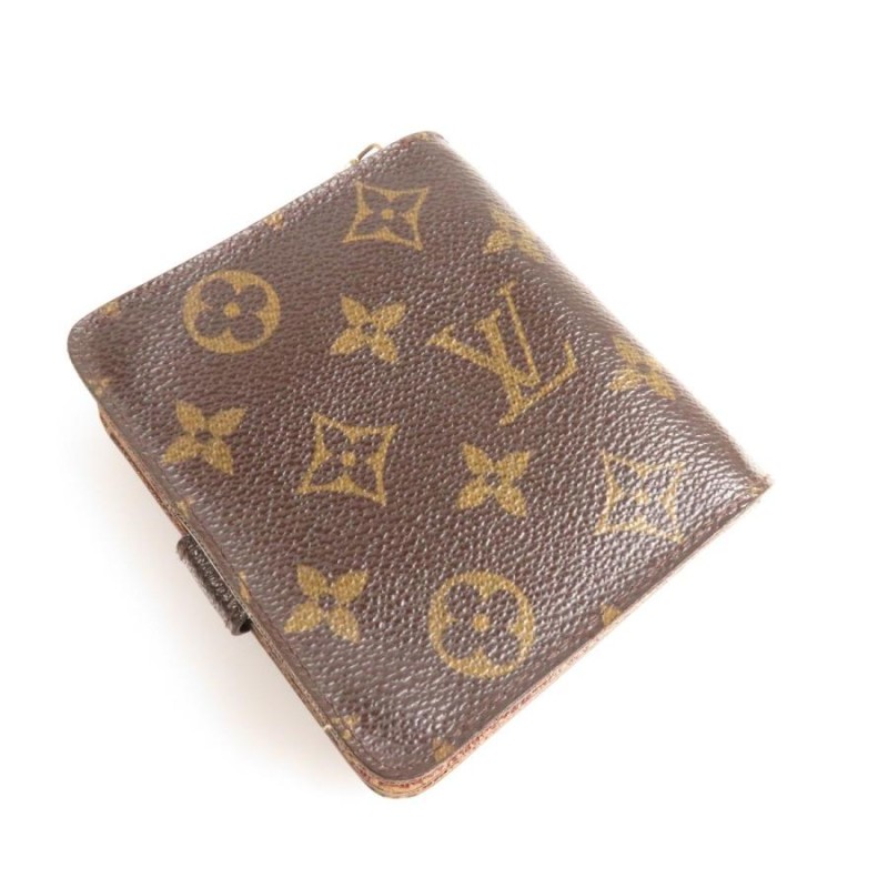 ルイヴィトン LOUIS VUITTON コンパクトジップ ラウンドファスナー