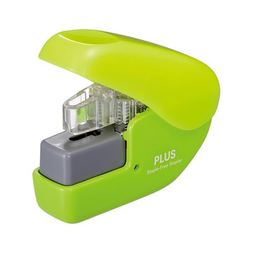 PLUS 普樂士 4枚無針訂書機 SL-104NB  綠色  1個