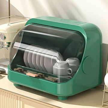 消毒碗碟置物架廚房家用碗筷瀝水收納檯面帶蓋裝餐具碗盤小型碗櫃