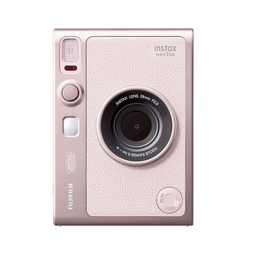 【現貨】FUJIFILM 富士 instax mini EVO 柔粉玫瑰粉色 拍立得相機 另售主機皮套組