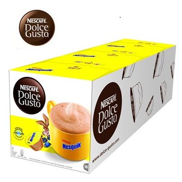 雀巢  兒童牛奶可可膠囊 (一條三盒入) 料號 12409484 ★富含鈣質營養滿分 多趣酷思膠囊咖啡機專用