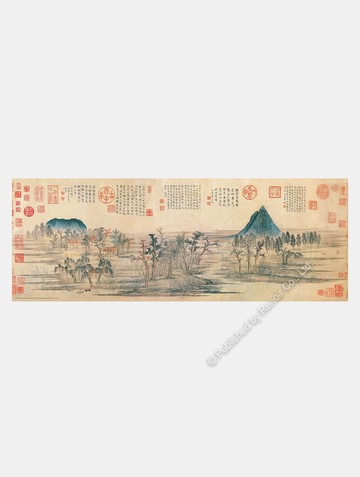 鵲華秋色/1000片/趙孟頫/故宮