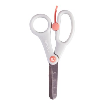 mideer 兒童多功能省力剪刀 MD-3320  珊瑚粉  1把