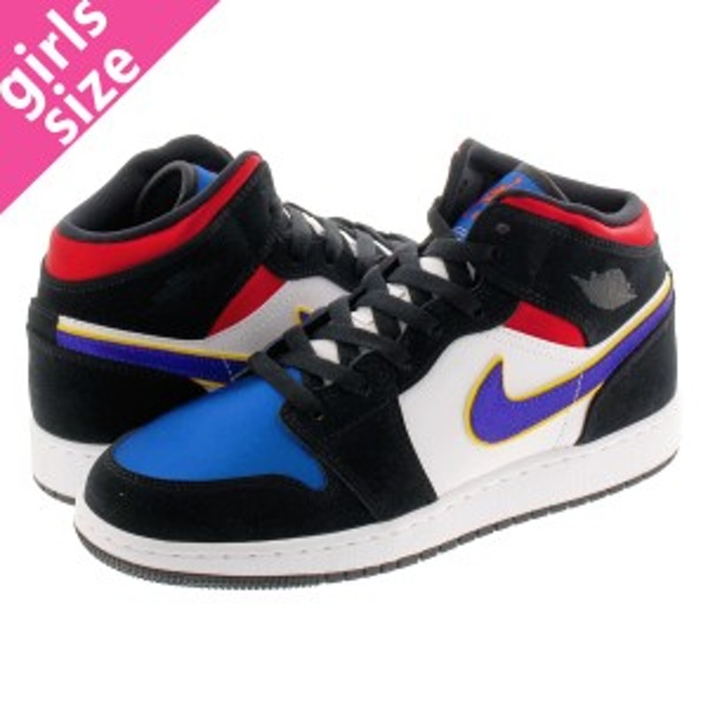 スニーカー レディース ナイキ エア ジョーダン 1 ミッド Bg Nike Air Jordan 1 Mid Bg Black Field Purple White Gym Red Bq6931 005 通販 Lineポイント最大5 0 Get Lineショッピング