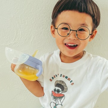 【安琪兒婦嬰百貨】MEROWARE ALICE嬰幼兒吸管杯 2025年新款-晨霧藍