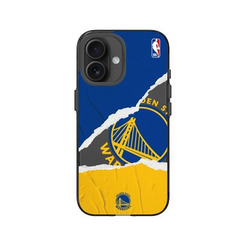 iPhone 16 Clear (相機按鈕) 酷墨灰 - NBA - 熱血系列-金州勇士 Golden State Warriors - Sweat and tears