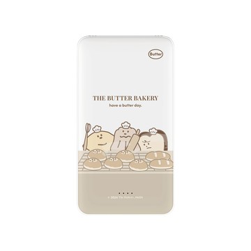 【品牌聯名】The Butters美味烤麵包雙線快充10000mAh行動電源