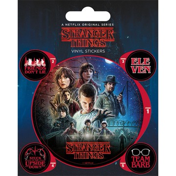 怪奇物語 Stranger Things  進口貼紙組