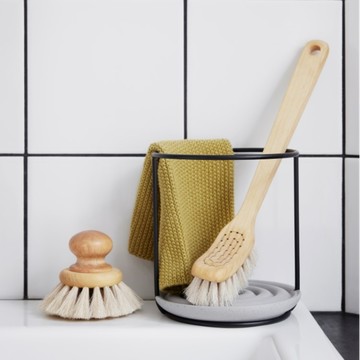 瑞典 iris hantverk 長柄碗盤刷 精緻餐具玻璃器皿適用