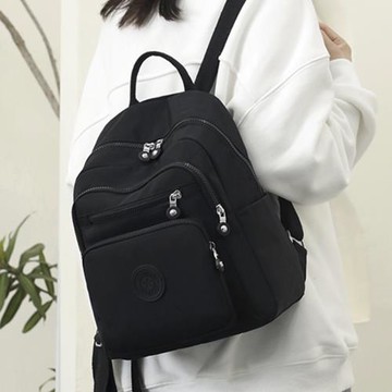 雙肩包女2025新款輕便大容量牛津布休閑防水輕便多層旅行背包