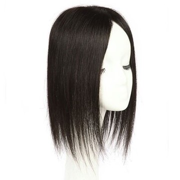 假髮片真髮絲-內網14x16cm長直髮40cm透氣女假髮73us40【獨家進口】【米蘭精品】