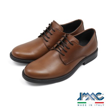 【IMAC】義大利原廠超彈力抗壓綁帶德比鞋 棕色(550000-COG)