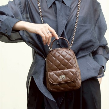 菱格包 女包 女生包包 後背包女 包包 背包 迷你包 鏈條包 雙肩包 小背包 雙肩包 後背包 小香風包包 手提包 948