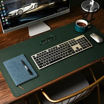 高級感 滑鼠墊 電競滑鼠墊 滑鼠桌墊 辦公桌墊 辦公室桌墊 桌墊辦公 電腦桌墊 書桌墊客製化  高級感皮革電腦辦