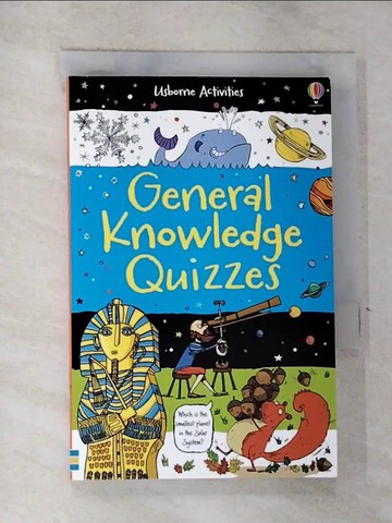 【書寶二手書T8／兒童文學_GV2】General Knowledge Quizzes_Sarah Horne