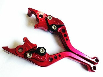 電動車/摩托車改裝CNC前后碟剎牛角 小牛 009 電摩通用剎車手拉桿